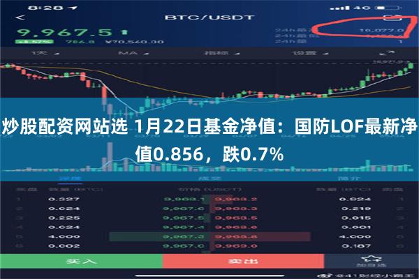 炒股配资网站选 1月22日基金净值：国防LOF最新净值0.856，跌0.7%