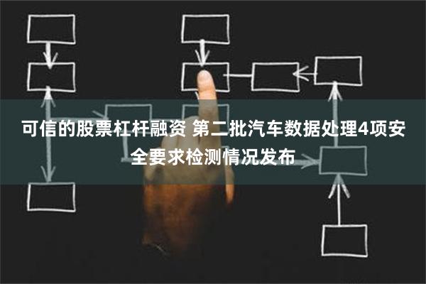 可信的股票杠杆融资 第二批汽车数据处理4项安全要求检测情况发布